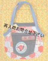 画像: ヴィンテージ布ミニBAG