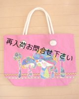 画像: きのこBIGトートBAG　PINK