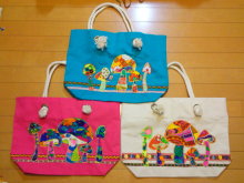 画像: ポキートオリジナルのビンテージパッチBAG